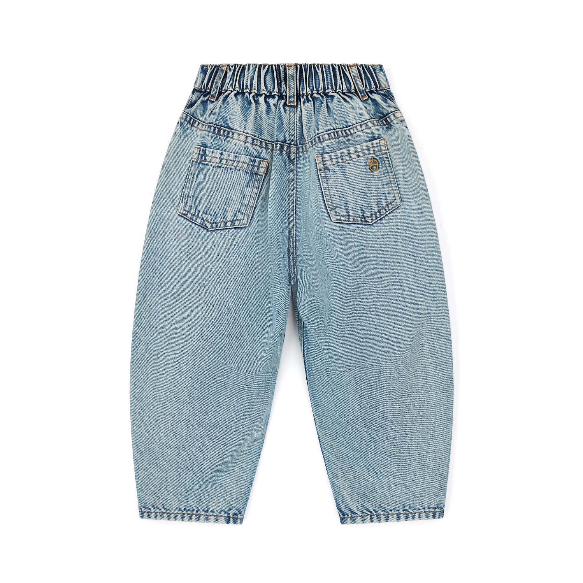 NELBEE Light blue denim jeans on a white background